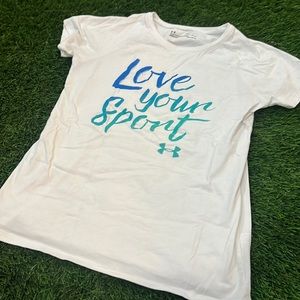 Girls Under Armour T-shirt